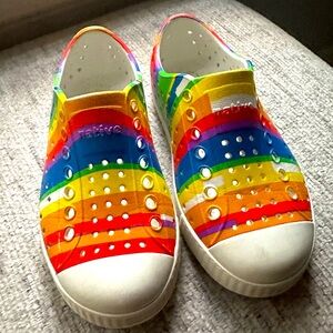 Gently used native shoes